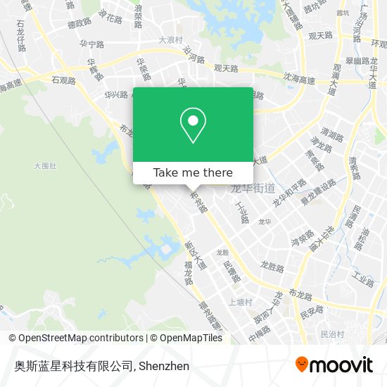 奥斯蓝星科技有限公司 map