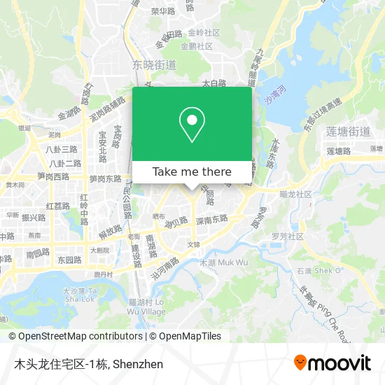 木头龙住宅区-1栋 map