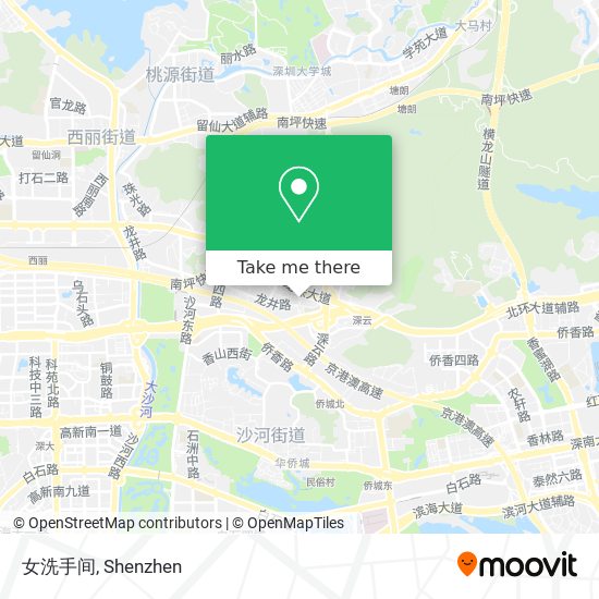 女洗手间 map