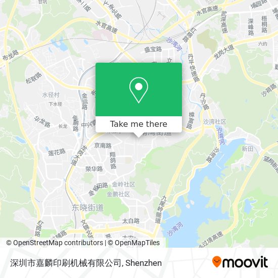 深圳市嘉麟印刷机械有限公司 map