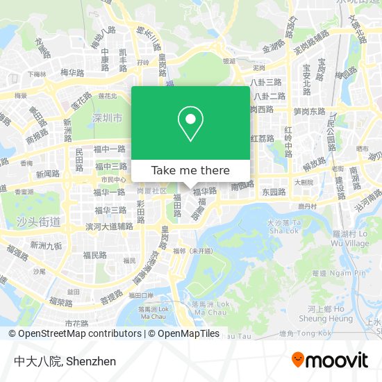 中大八院 map