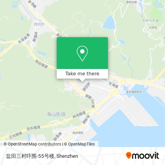 盐田三村吓围-55号楼 map