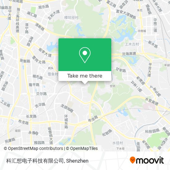 科汇想电子科技有限公司 map