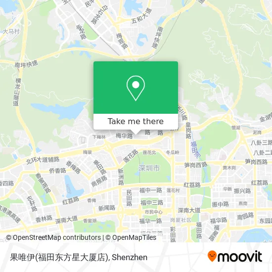 果唯伊(福田东方星大厦店) map