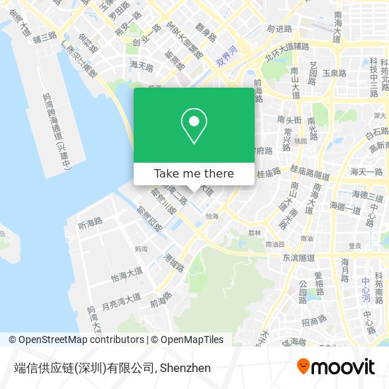 端信供应链(深圳)有限公司 map