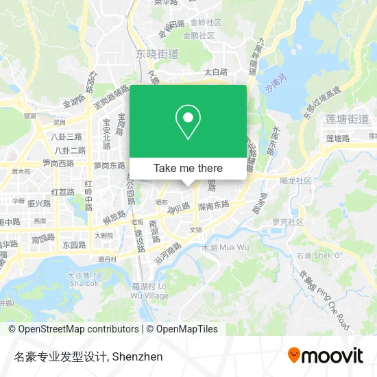 名豪专业发型设计 map