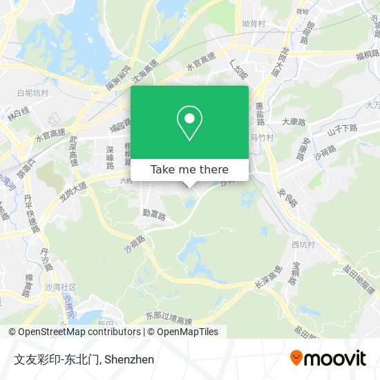 文友彩印-东北门 map