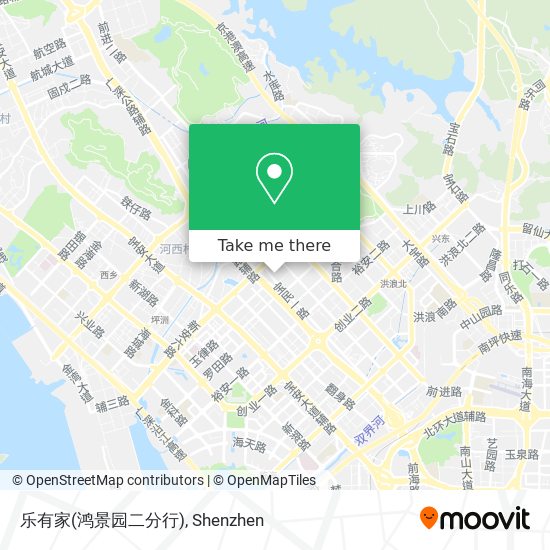 乐有家(鸿景园二分行) map