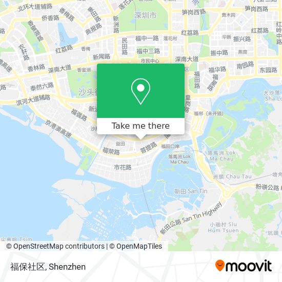 福保社区 map