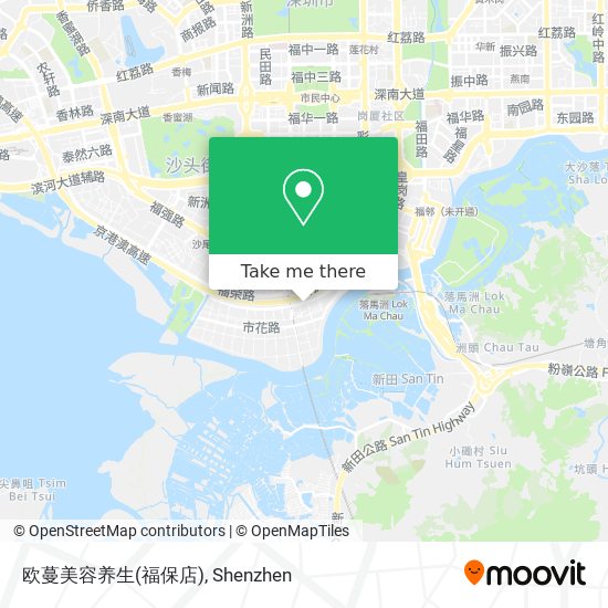 欧蔓美容养生(福保店) map