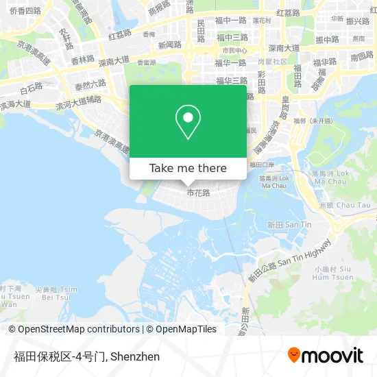 福田保税区-4号门 map