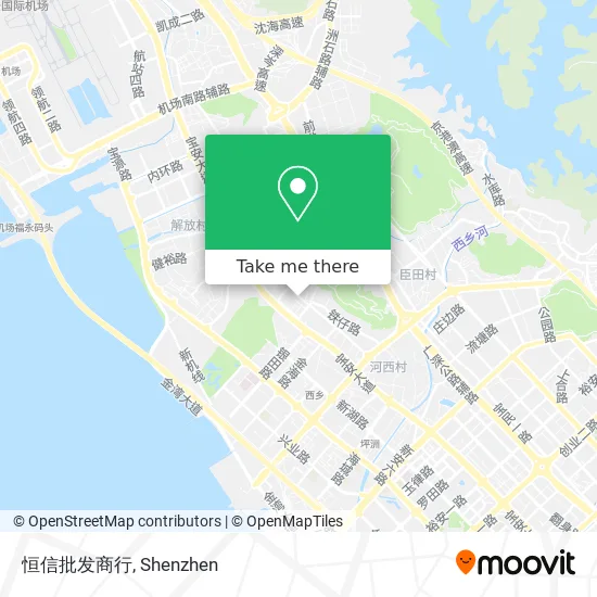 恒信批发商行 map