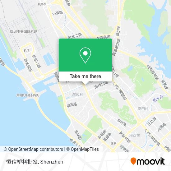 恒信塑料批发 map