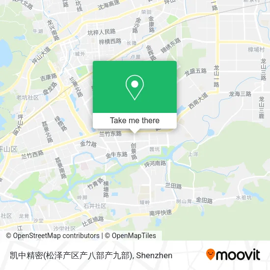 凯中精密(松泽产区产八部产九部) map