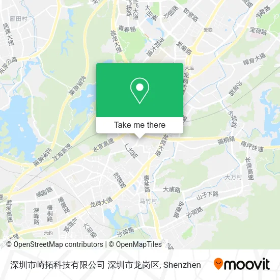 深圳市崎拓科技有限公司 深圳市龙岗区 map