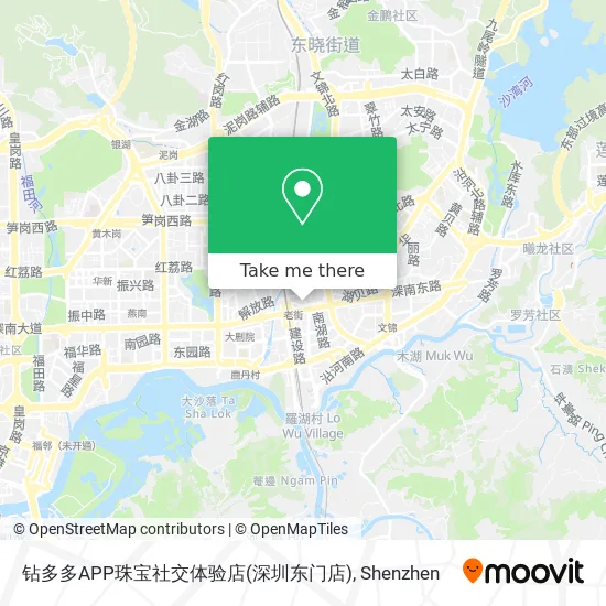 钻多多APP珠宝社交体验店(深圳东门店) map