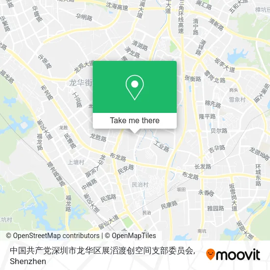 中国共产党深圳市龙华区展滔渡创空间支部委员会 map