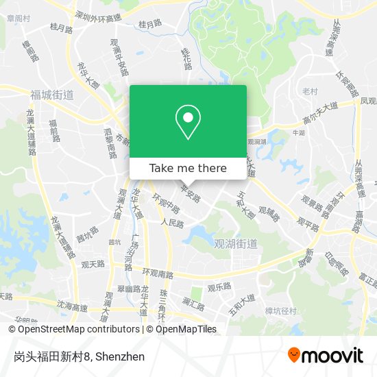 岗头福田新村8 map