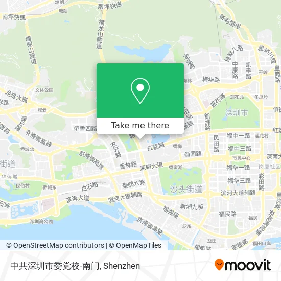 中共深圳市委党校-南门 map