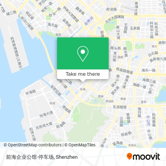 前海企业公馆-停车场 map