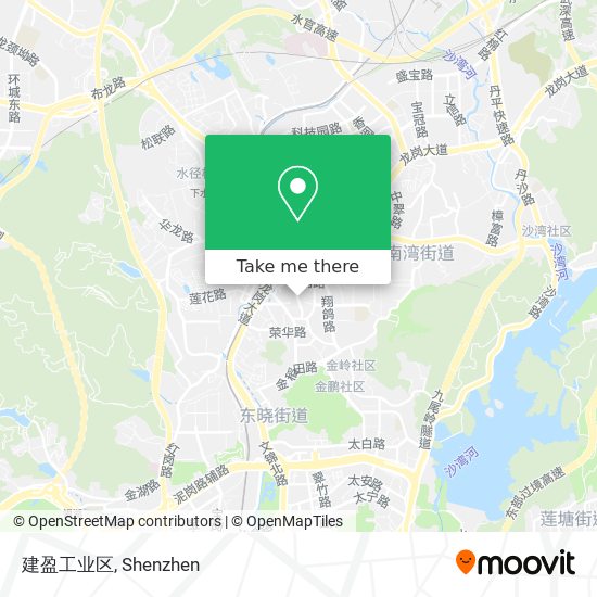 建盈工业区 map