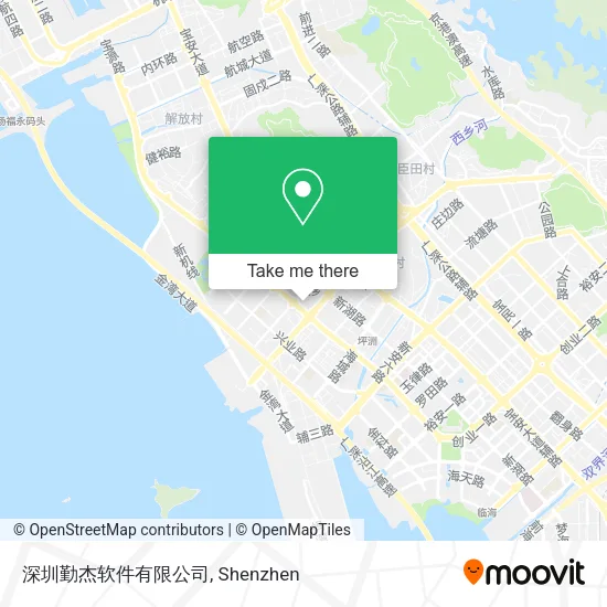 深圳勤杰软件有限公司 map