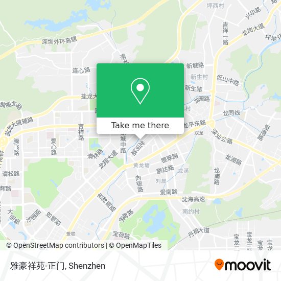 雅豪祥苑-正门 map