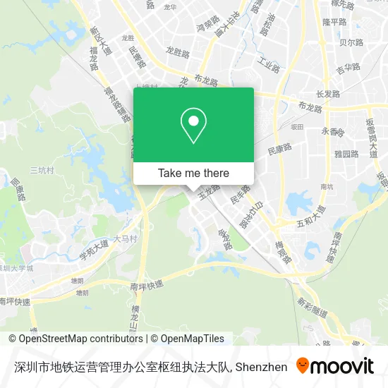 深圳市地铁运营管理办公室枢纽执法大队 map