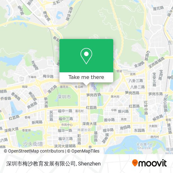 深圳市梅沙教育发展有限公司 map