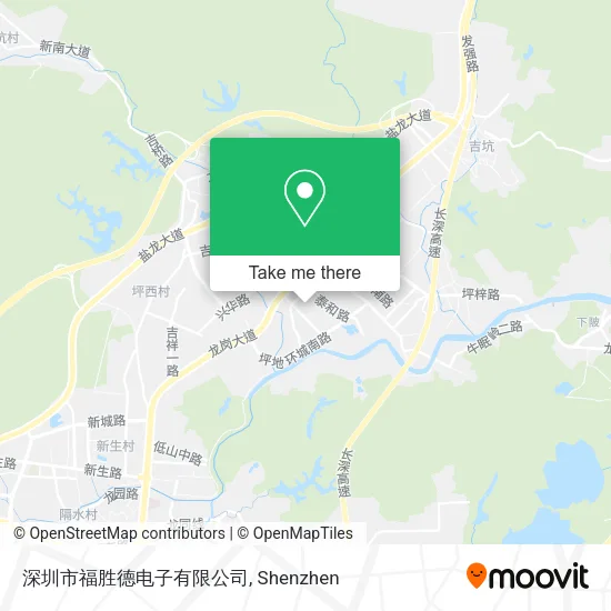 深圳市福胜德电子有限公司 map