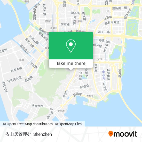 依山居管理处 map