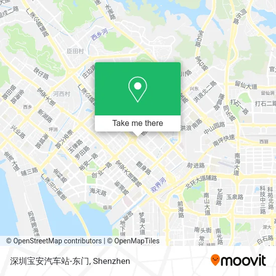 深圳宝安汽车站-东门 map