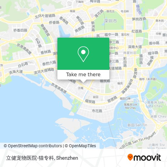 立健宠物医院-猫专科 map