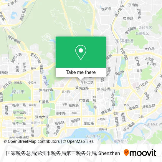 国家税务总局深圳市税务局第三税务分局 map