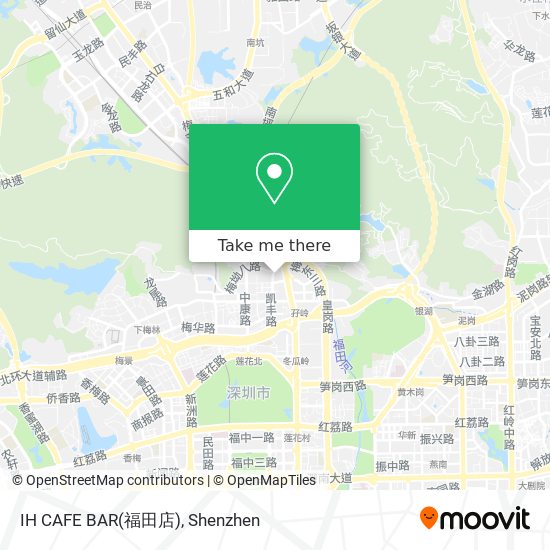 IH CAFE BAR(福田店) map