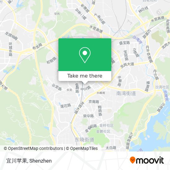 宜川苹果 map