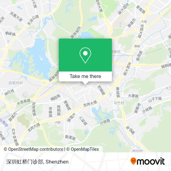 深圳虹桥门诊部 map