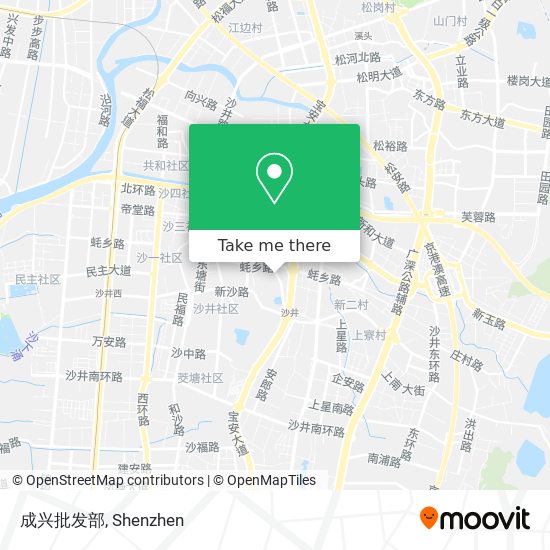 成兴批发部 map
