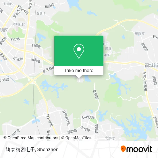 镝泰精密电子 map