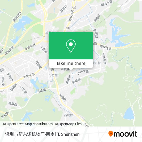 深圳市新东源机铸厂-西南门 map