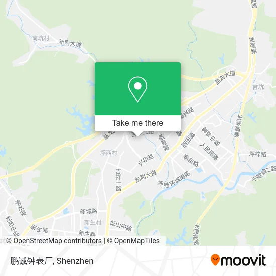 鹏诚钟表厂 map