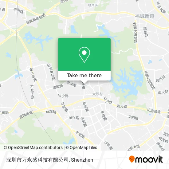 深圳市万永盛科技有限公司 map