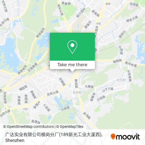 广达实业有限公司横岗分厂(189新光工业大厦西) map