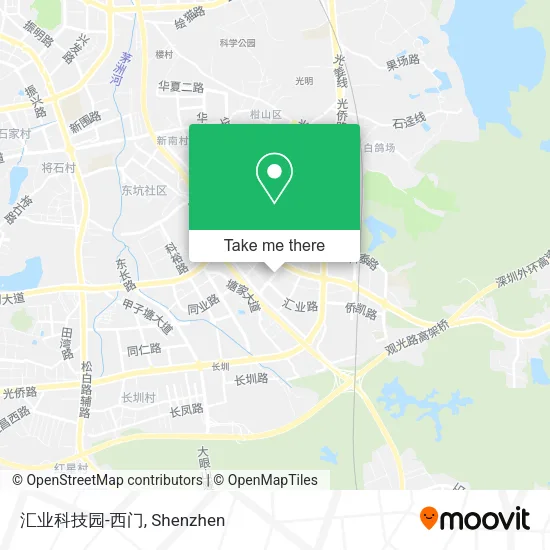 汇业科技园-西门 map