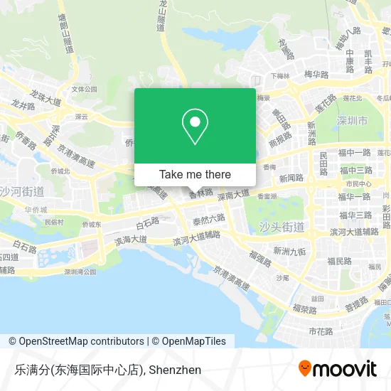 乐满分(东海国际中心店) map
