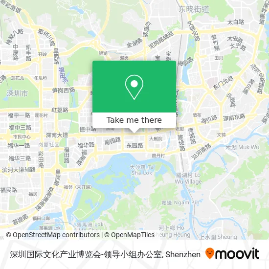 深圳国际文化产业博览会-领导小组办公室 map