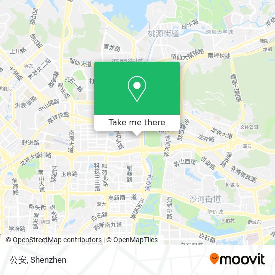 公安 map