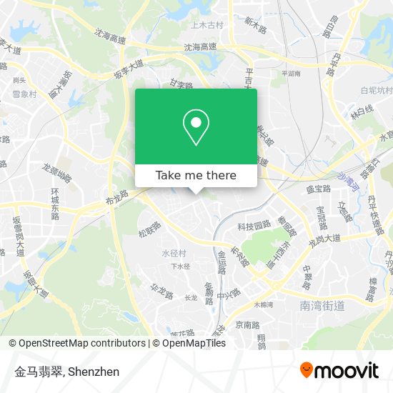 金马翡翠 map