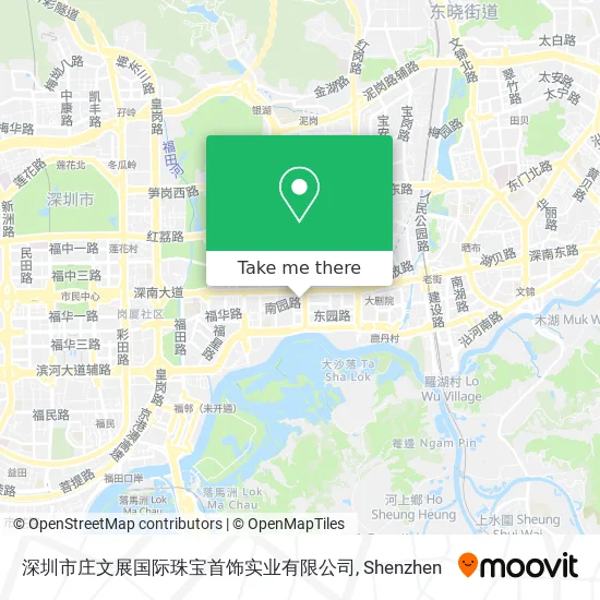 深圳市庄文展国际珠宝首饰实业有限公司 map
