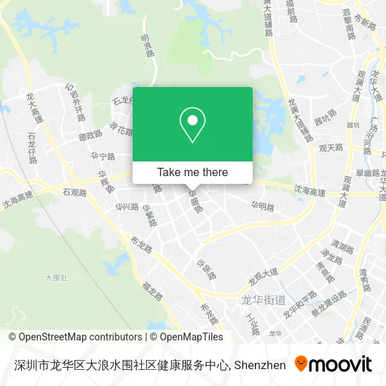 深圳市龙华区大浪水围社区健康服务中心 map